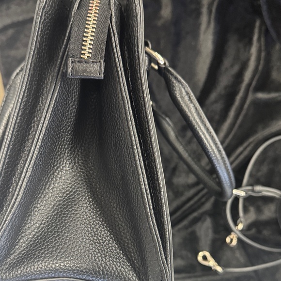 Kate Spade New York Mulberry St Lise Black Textured Satchel - Picture 10 of 16